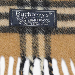 Burberry’s Lambswool Nova Check Pre-Owned Scarf