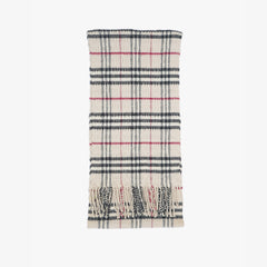 Burberry Wool Pattern Printed Pre-Owned Scarf