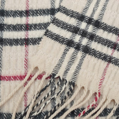 Burberry Wool Pattern Printed Pre-Owned Scarf