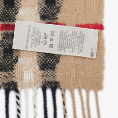 Burberry Wool Seasonal Check Pre-Owned Scarf