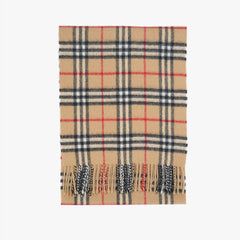 Burberry’s Lambswool House Check Pre-Owned Scarf