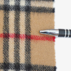 Burberry’s Lambswool House Check Pre-Owned Scarf