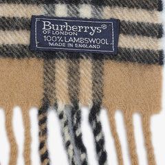Burberry’s Lambswool Classic Check Pre-Owned Scarf