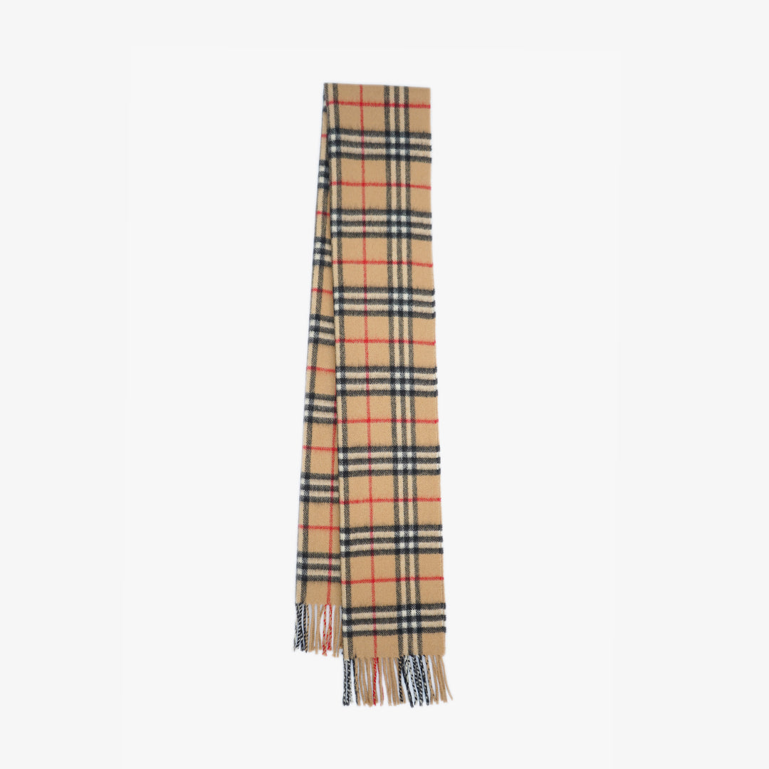 Burberry’s Lambswool Vintage Check Pre-Owned Scarf