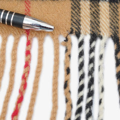 Burberry Lambswool House Check Pre-Owned Scarf