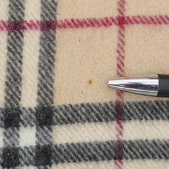 Burberry Lambswool House Check Pre-Owned Scarf