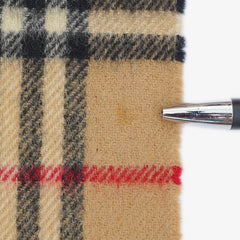 Burberry’s Lambswool Nova Check Pre-Owned Scarf