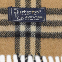 Burberry’s Lambswool Nova Check Pre-Owned Scarf