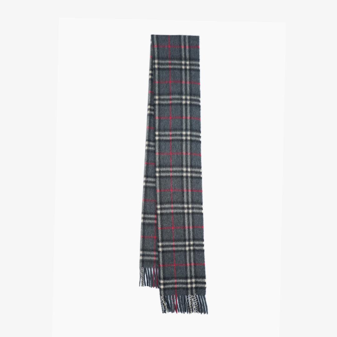 Burberry’s Cashmere Nova Check Pre-Owned Scarf