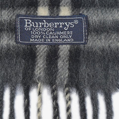 Burberry’s Cashmere Nova Check Pre-Owned Scarf