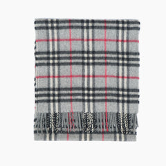 Burberry’s Cashmere Plaids & Check Pre-Owned Scarf