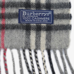 Burberry’s Cashmere Plaids & Check Pre-Owned Scarf