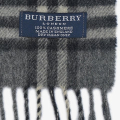 Burberry’s Cashmere Nova Check Pre-Owned Scarf