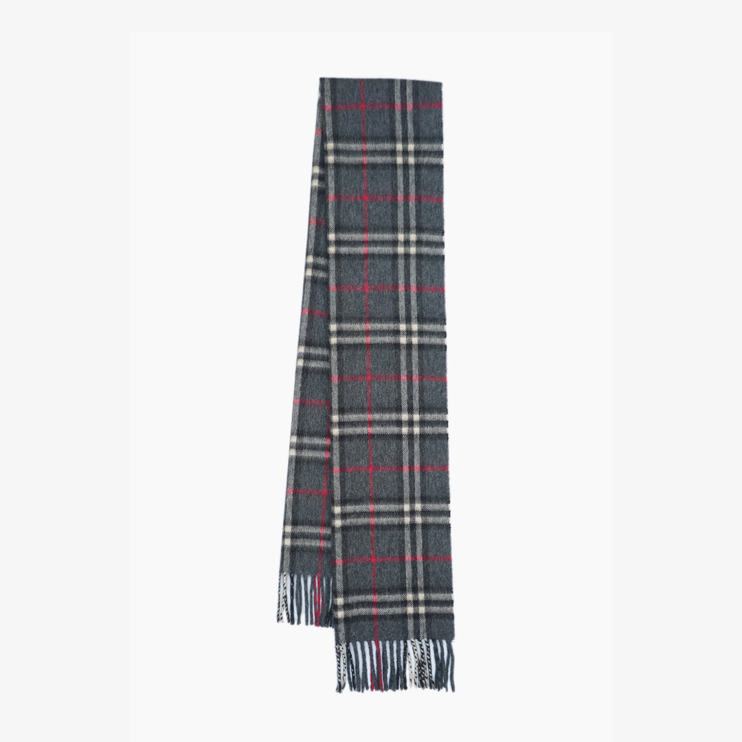 Burberry’s Cashmere Nova Check Pre-Owned Scarf