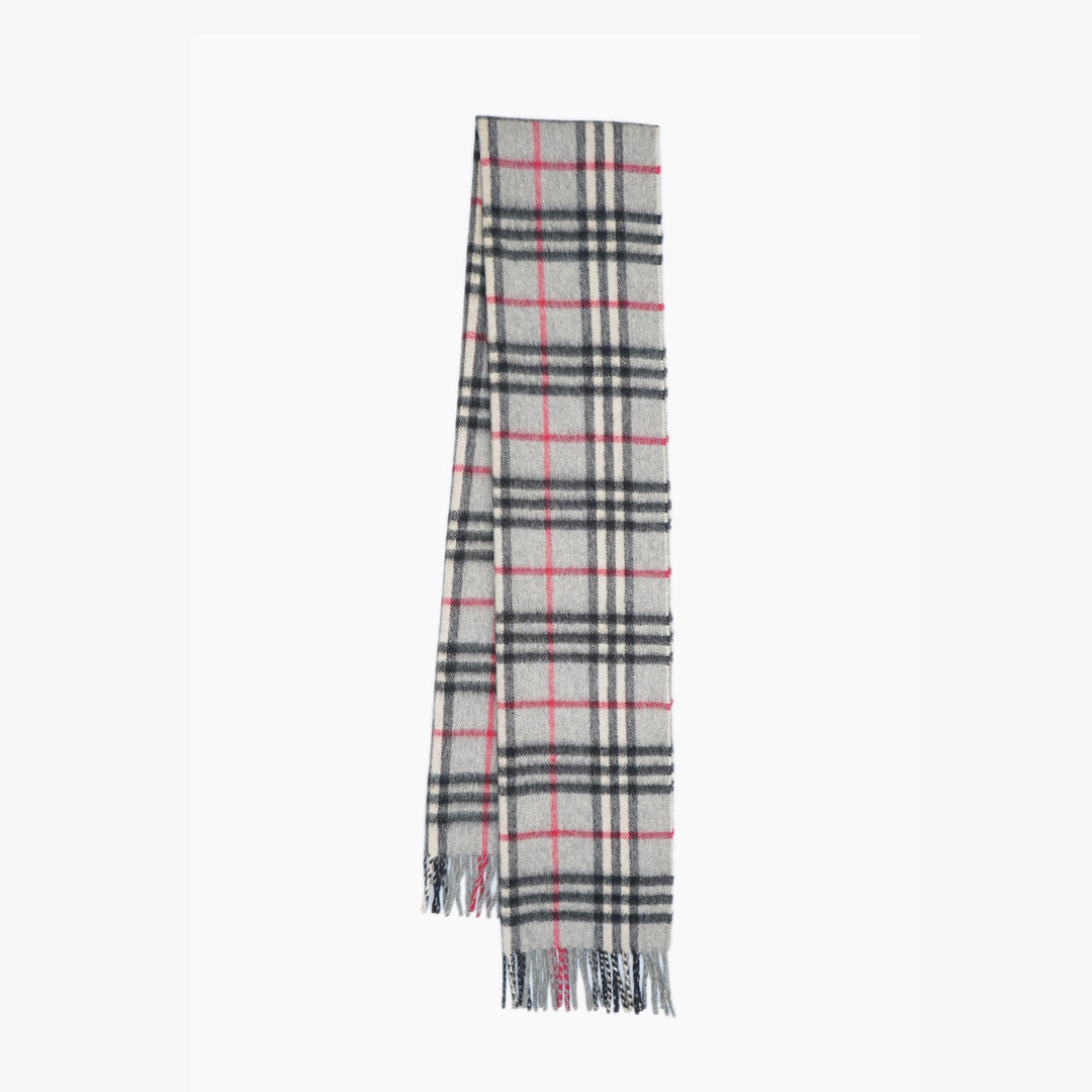 Burberry’s Cashmere Classic Check Pre-Owned Scarf