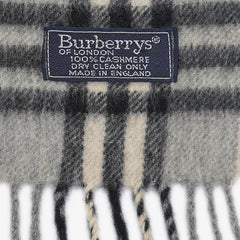 Burberry’s Cashmere Classic Check Pre-Owned Scarf