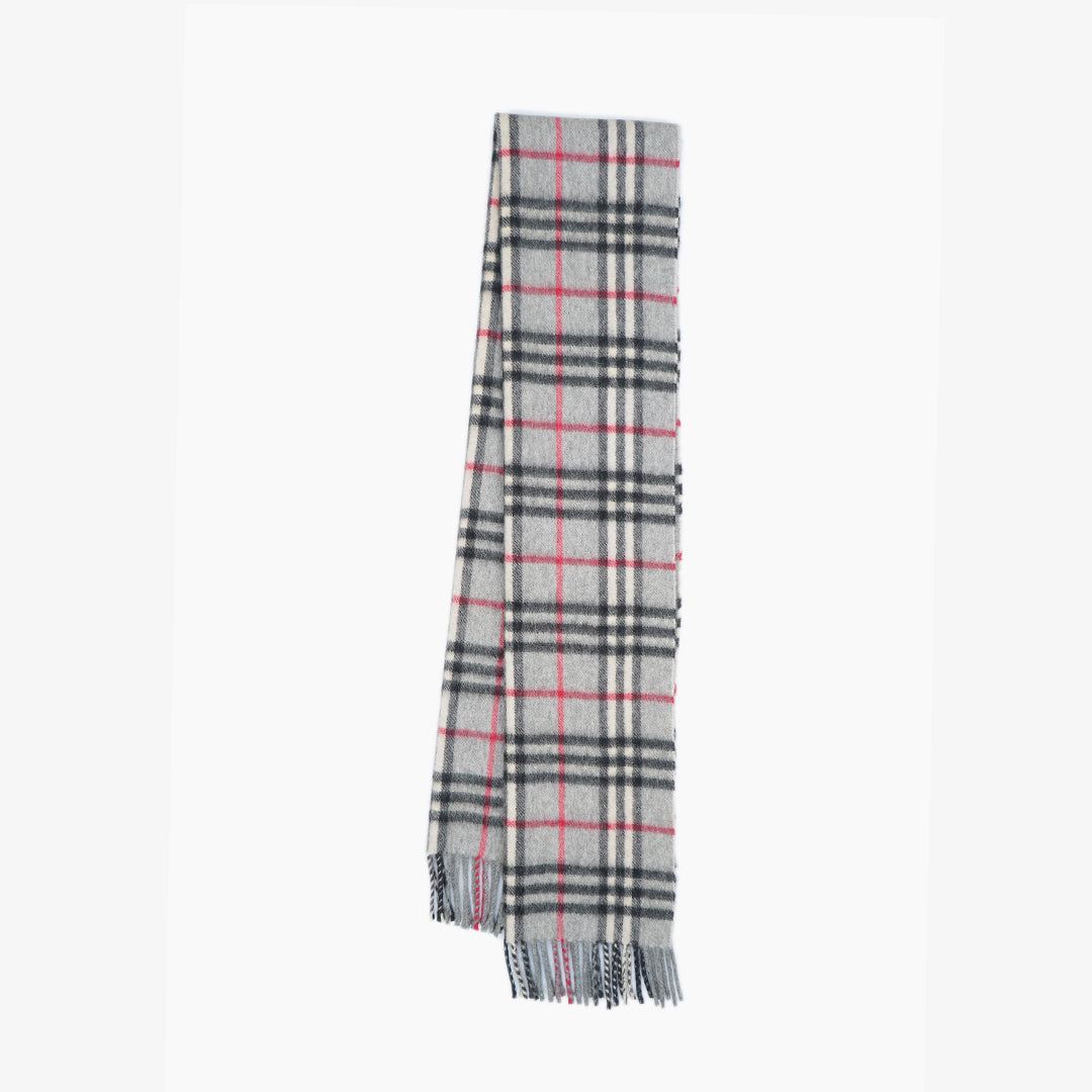 Burberry’s Cashmere Nova Check Pre-Owned Scarf