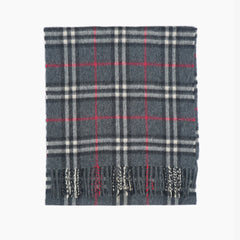 Burberry’s Cashmere Check Printed Pre-Owned Scarf