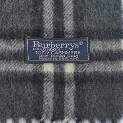 Burberry’s Cashmere Check Printed Pre-Owned Scarf