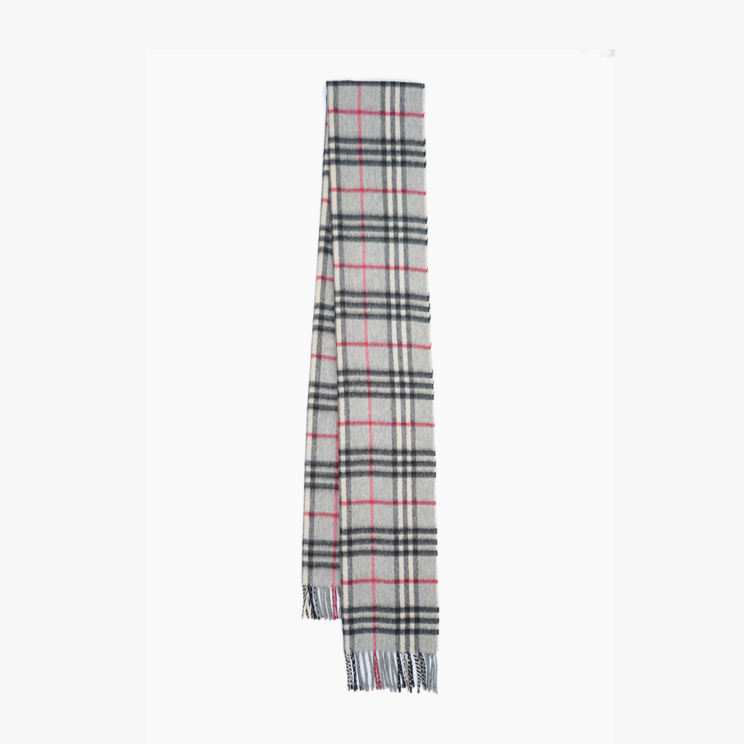 Burberry Cashmere Vintage Check Pre-Owned Scarf