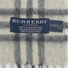 Burberry Cashmere Plaids & Check Pre-Owned Scarf