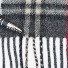 Burberry’s Cashmere Plaids & Check Pre-Owned Scarf