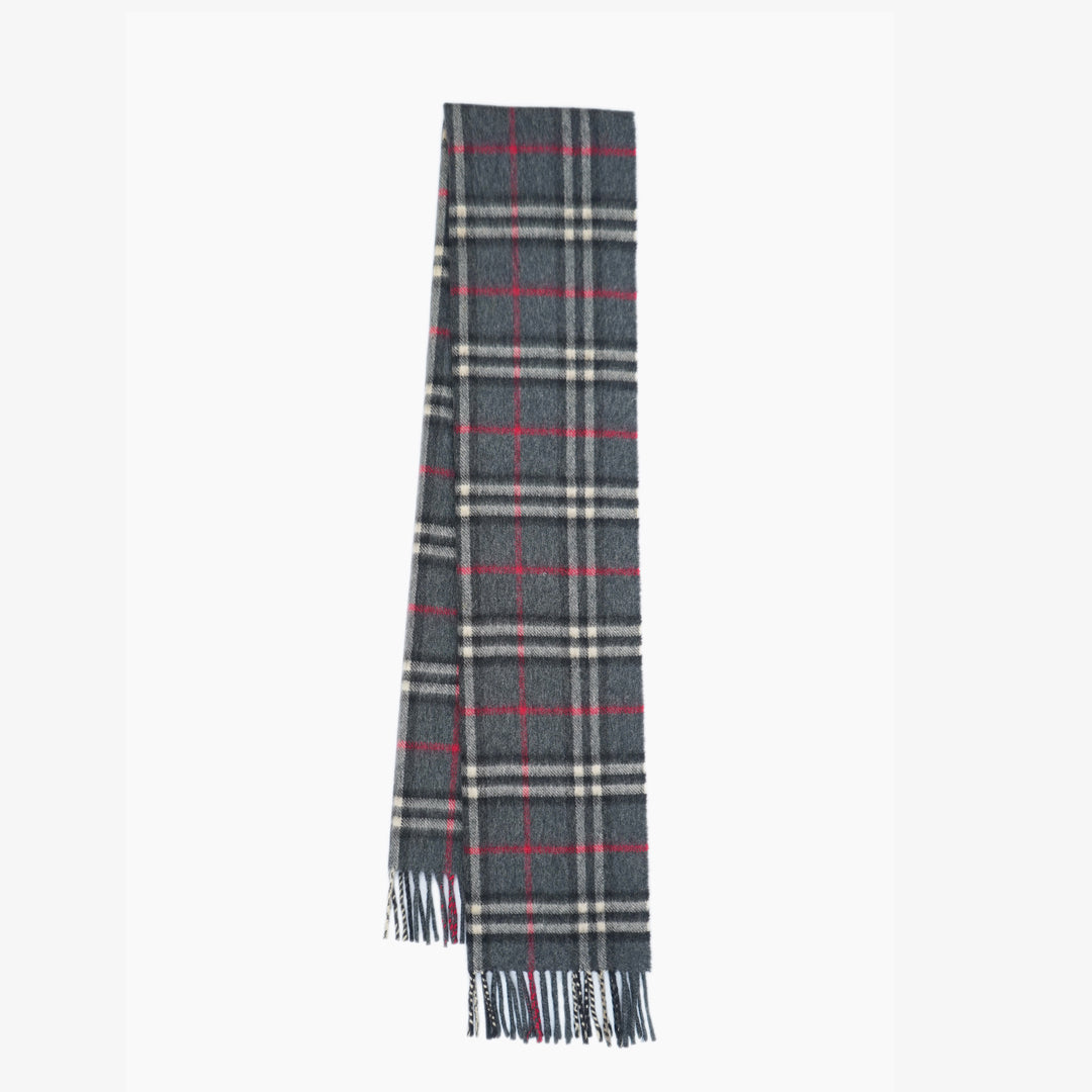 Burberry’s Cashmere Plaids & Check Pre-Owned Scarf