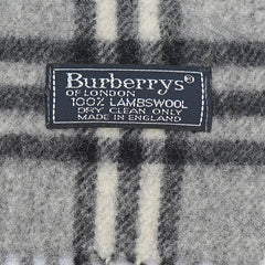 Burberry’s Lambswool House Check Pre-Owned Scarf