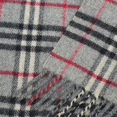 Burberry’s Lambswool House Check Pre-Owned Scarf