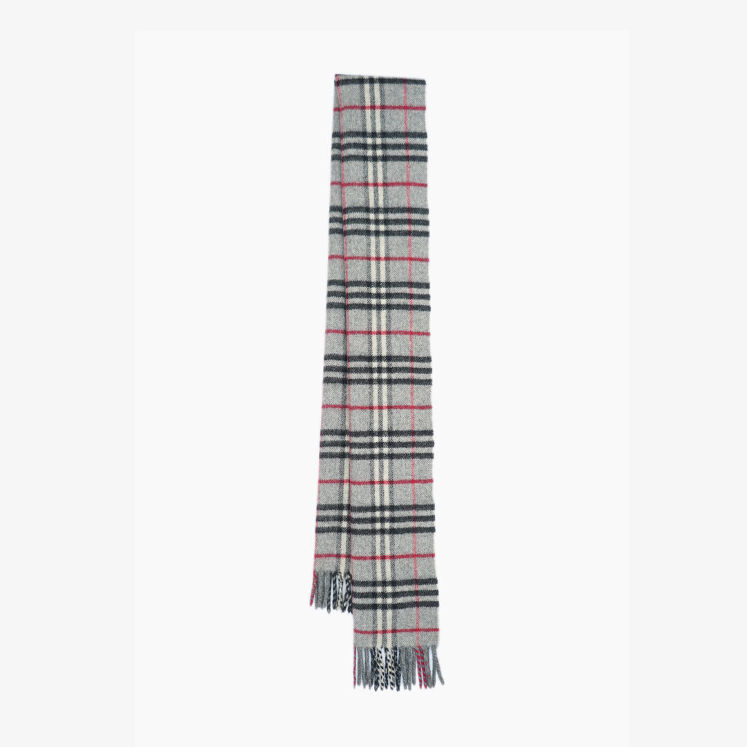 Burberry’s Lambswool House Check Pre-Owned Scarf
