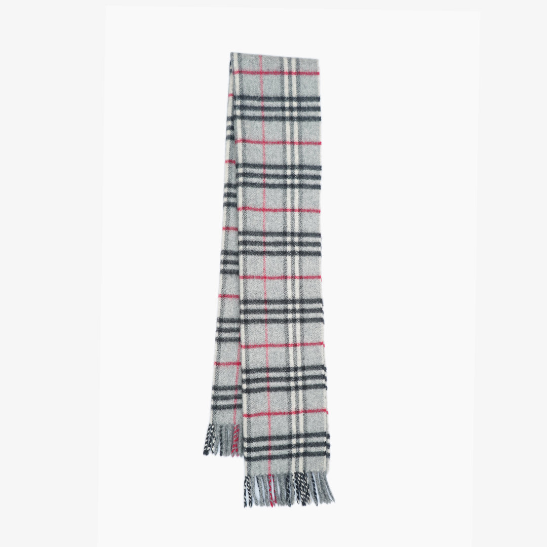 Burberry’s Lambswool Nova Check Pre-Owned Scarf