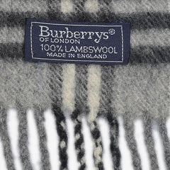 Burberry’s Lambswool Nova Check Pre-Owned Scarf