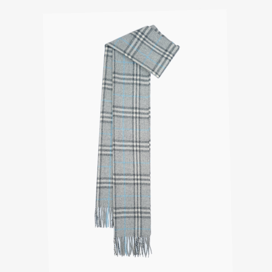 Burberry Wool Classic Check Pre-Owned Scarf