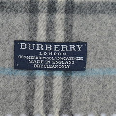 Burberry Wool Classic Check Pre-Owned Scarf