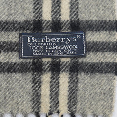Burberry’s Lambswool Classic Check Pre-Owned Scarf
