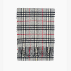 Burberry’s Lambswool Check Printed Pre-Owned Scarf