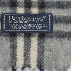 Burberry’s Lambswool Check Printed Pre-Owned Scarf