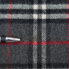 Burberry Lambswool Classic Check Printed Pre-Owned Scarf