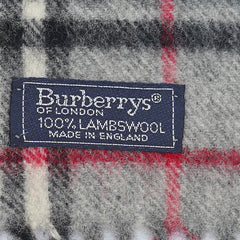 Burberry’s Lambswool Classic Check Printed Pre-Owned Scarf