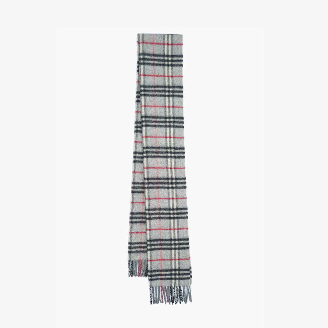 Burberry’s Lambswool Nova Check Printed Pre-Owned Scarf